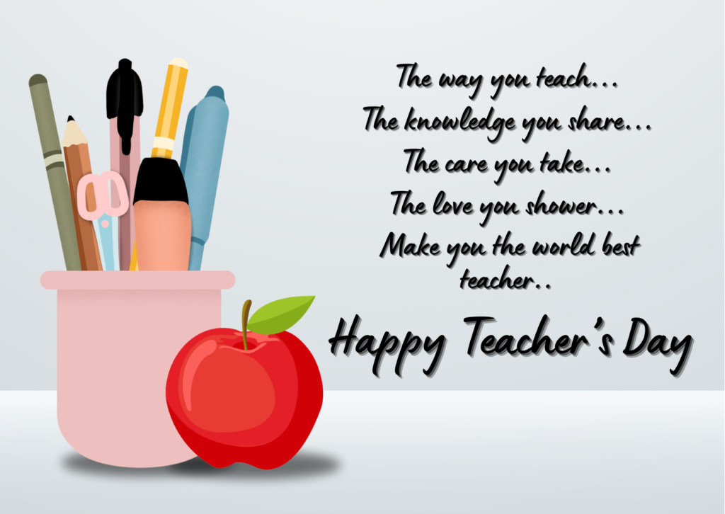 Happy Teacher's Day