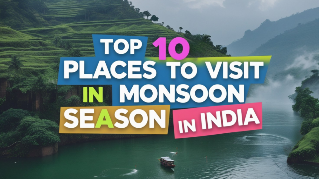 Top 10 places to Visit in Monsoon Season in India 2025